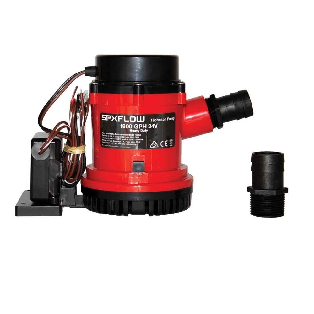 Johnson Pump SPX Heavy Duty Bilge Pump Combo 1600GPH Ultima Combo