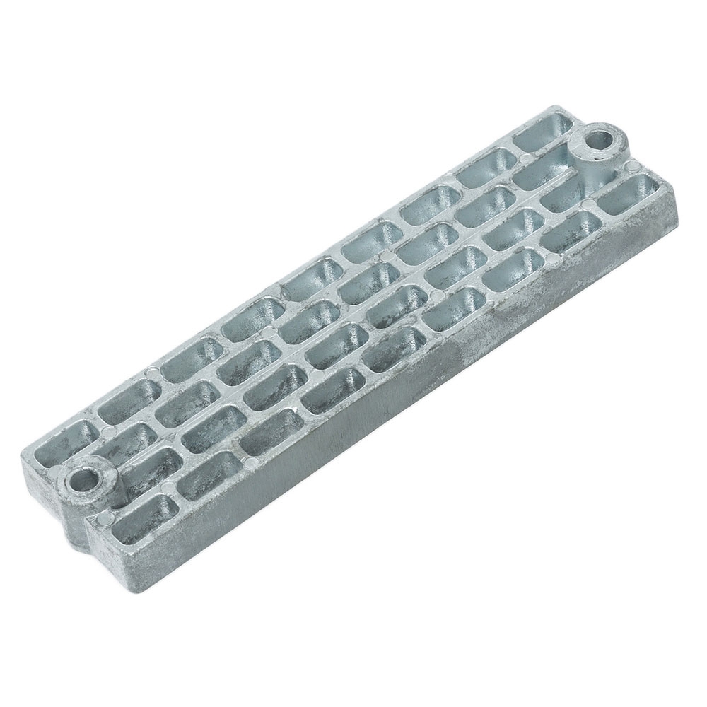 Tecnoseal Zinc Waffle Bar Anode for Mercury 25/50/60/75 HP