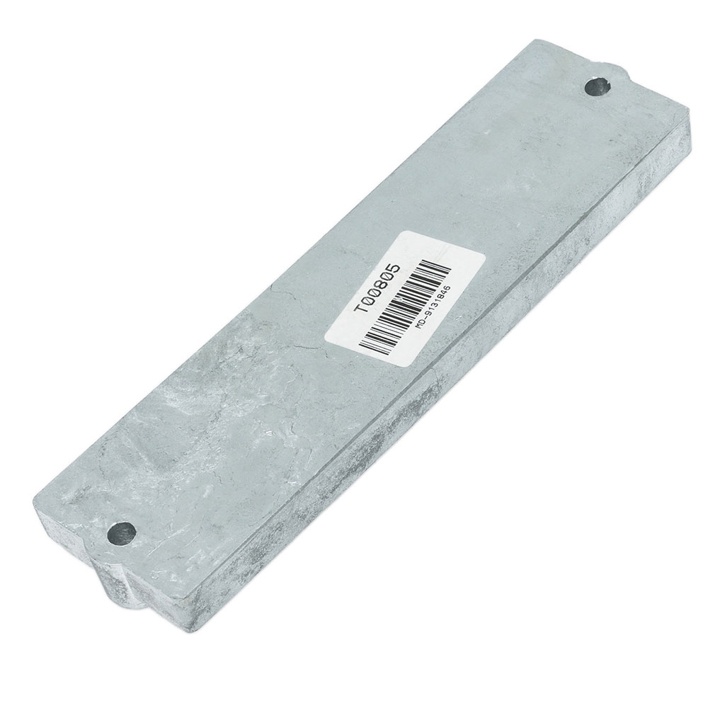Tecnoseal Zinc Waffle Bar Anode for Mercury 25/50/60/75 HP