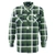 Betacraft Stag Brushed Long Sleeve Shirt Green Closed Front XL