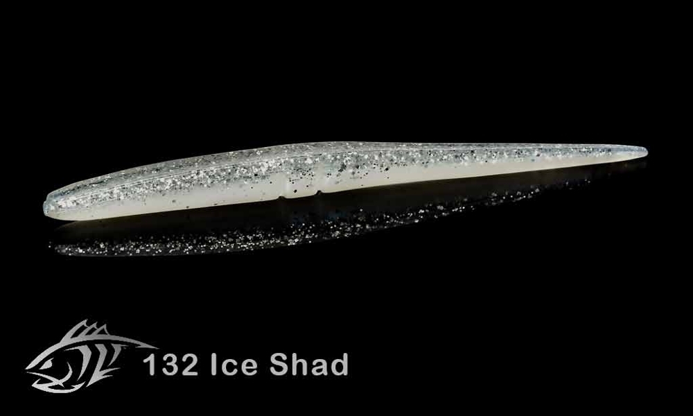 Lunker City Slug-Go Soft Bait 19cm Qty 5 Ice Shad