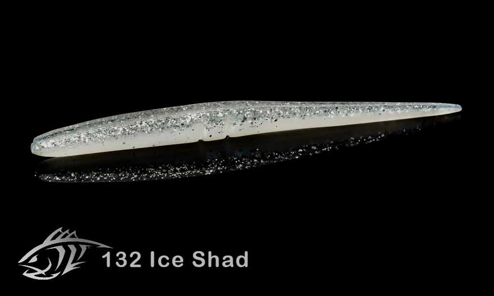 Lunker City Slug-Go Soft Bait 19cm Qty 5 Ice Shad Lunker City Slug-Go Soft Bait 19cm Qty 5 Ice Shad