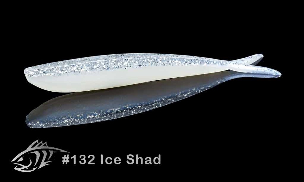 Lunker City Fin-S Fish Soft Bait 25cm Qty 3 Ice Shad