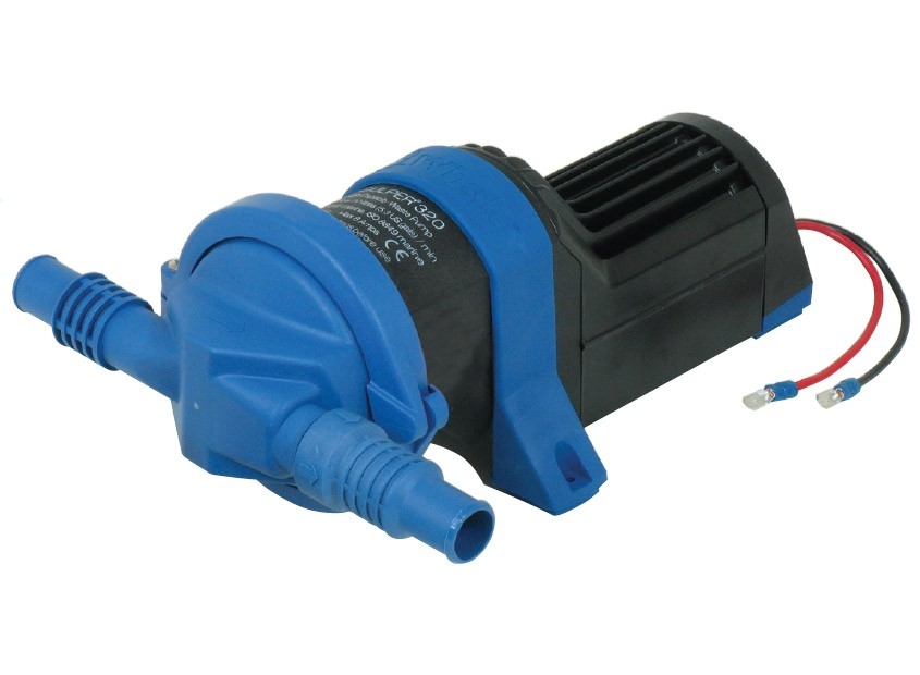 Whale Gulper 320 High Capacity Grey Waste Pump - 24V / 3.25amp