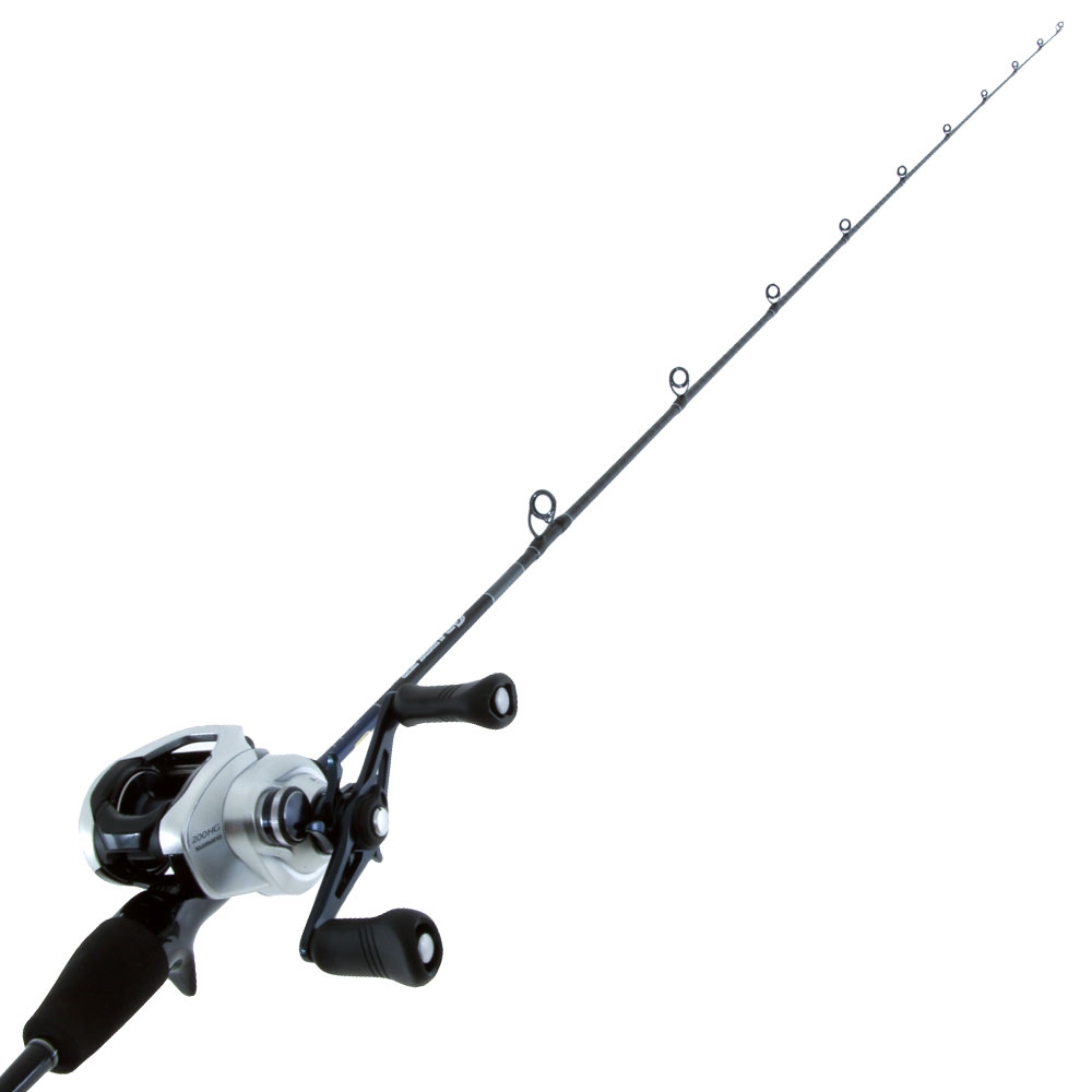 Shimano Tranx 200A-HG and Grappler Type J B683 Slow Jig Combo 6ft 8in PE2.5 2pc