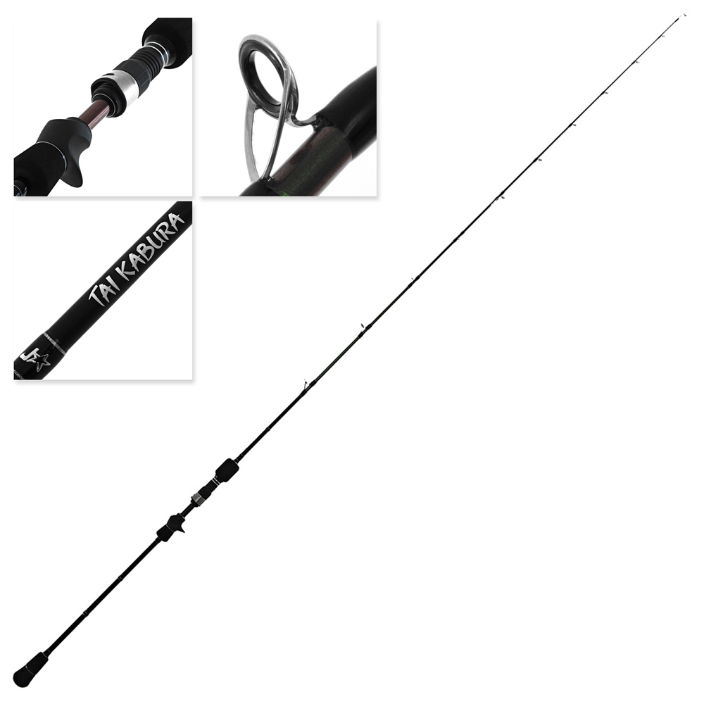 Jig Star Tai Kabura Overhead Slow Jig Rod PE1-2 6ft 3in 2pc