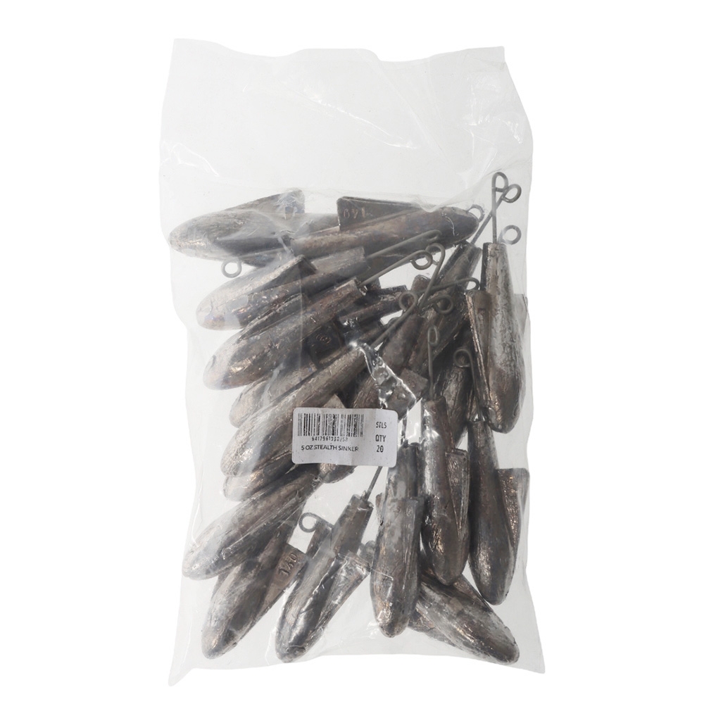 Stealth Surf Casting Sinkers 5oz Qty 20