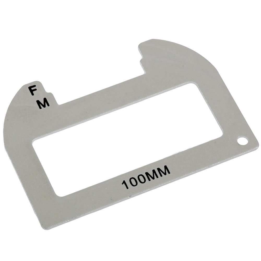 Sea Harvester Alloy Cray/Scallop Measure 100mm