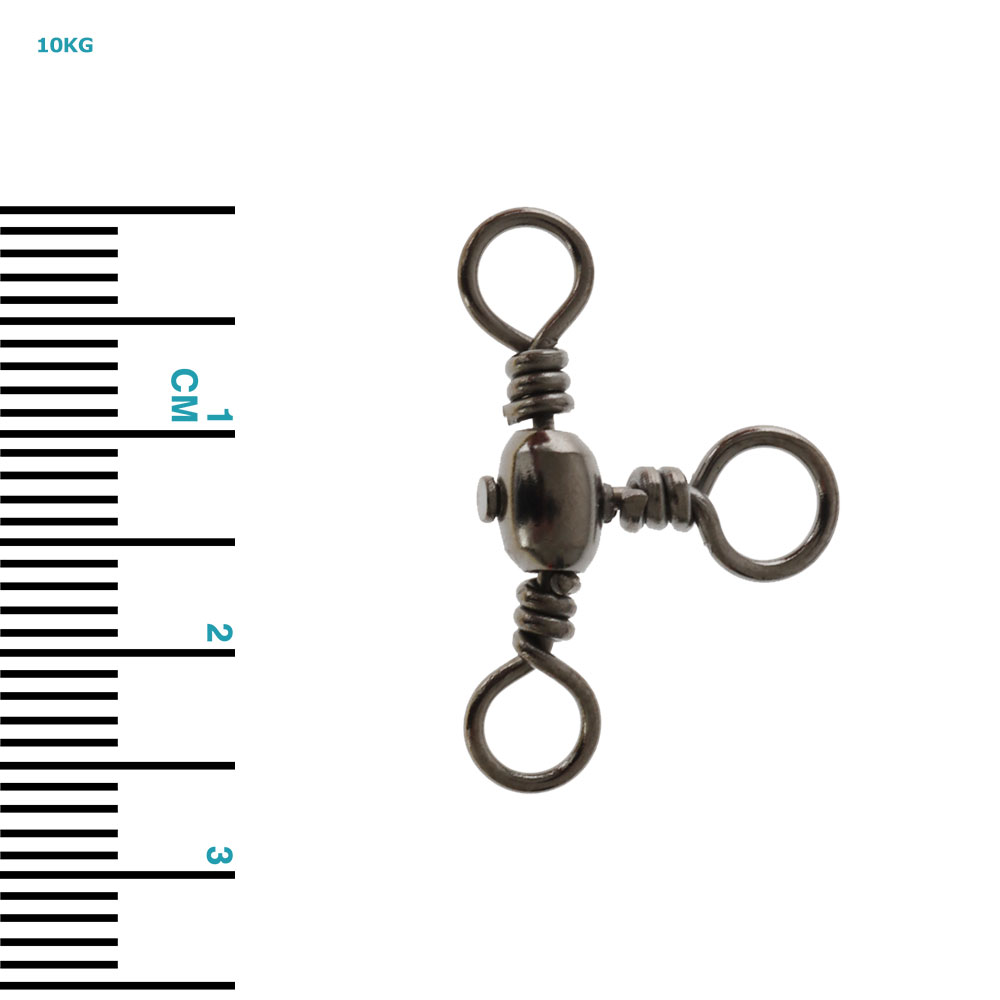 Sea Harvester Blue Crossline Swivels 10kg Qty 10