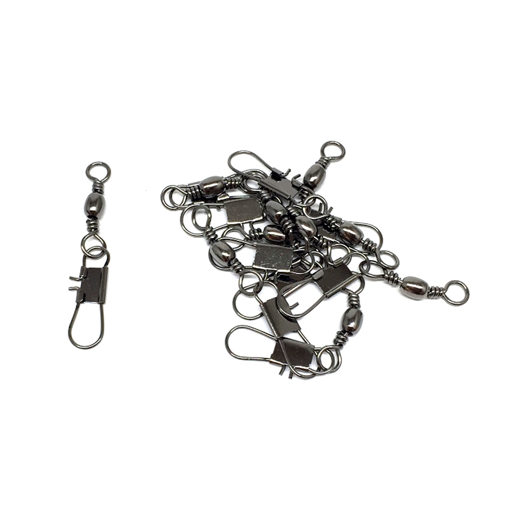 Sea Harvester Blue Interlock Snap Swivels Bulk Pack