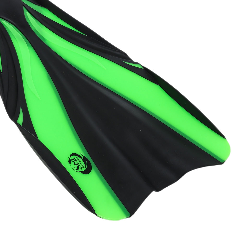 Sea Harvester Open Heel Dive Fins Green S/M