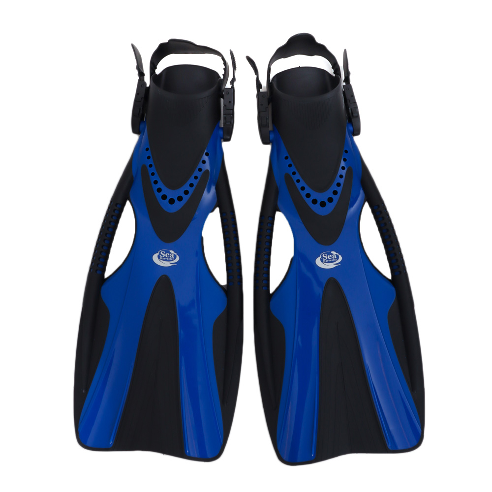 Sea Harvester Open Heel Dive Fins Blue US10-13