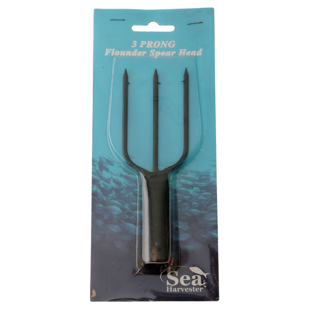 Sea Harvester Flounder Spear Head Three Prong