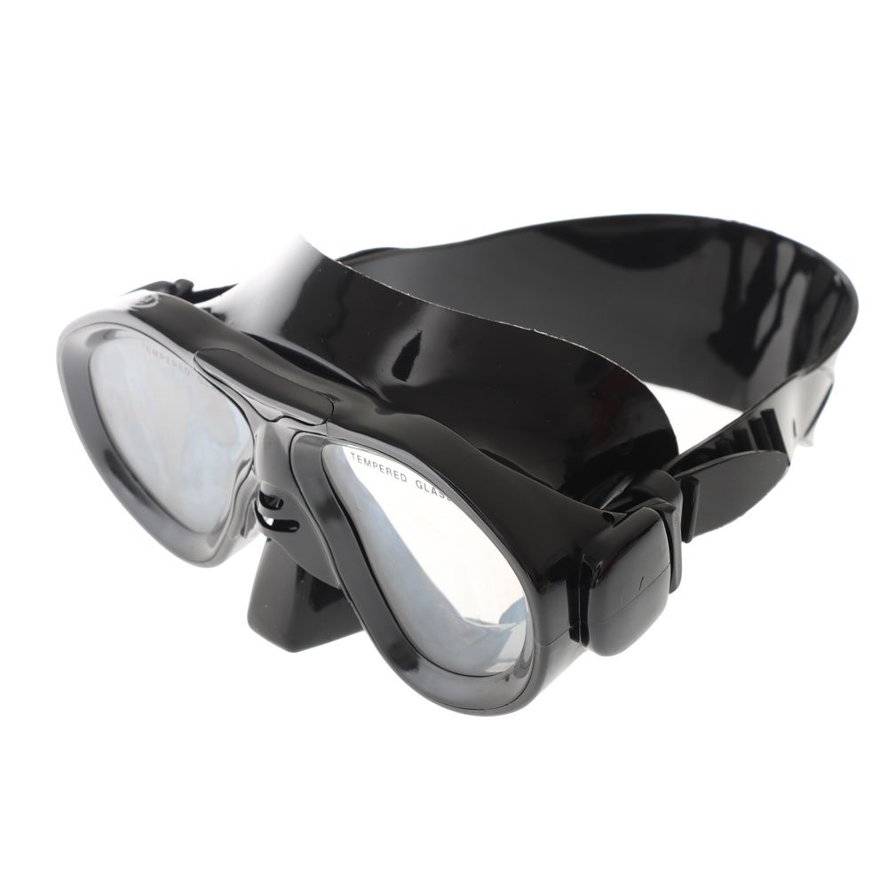 Sea Harvester Freediver Junior Mask and Snorkel Set Black