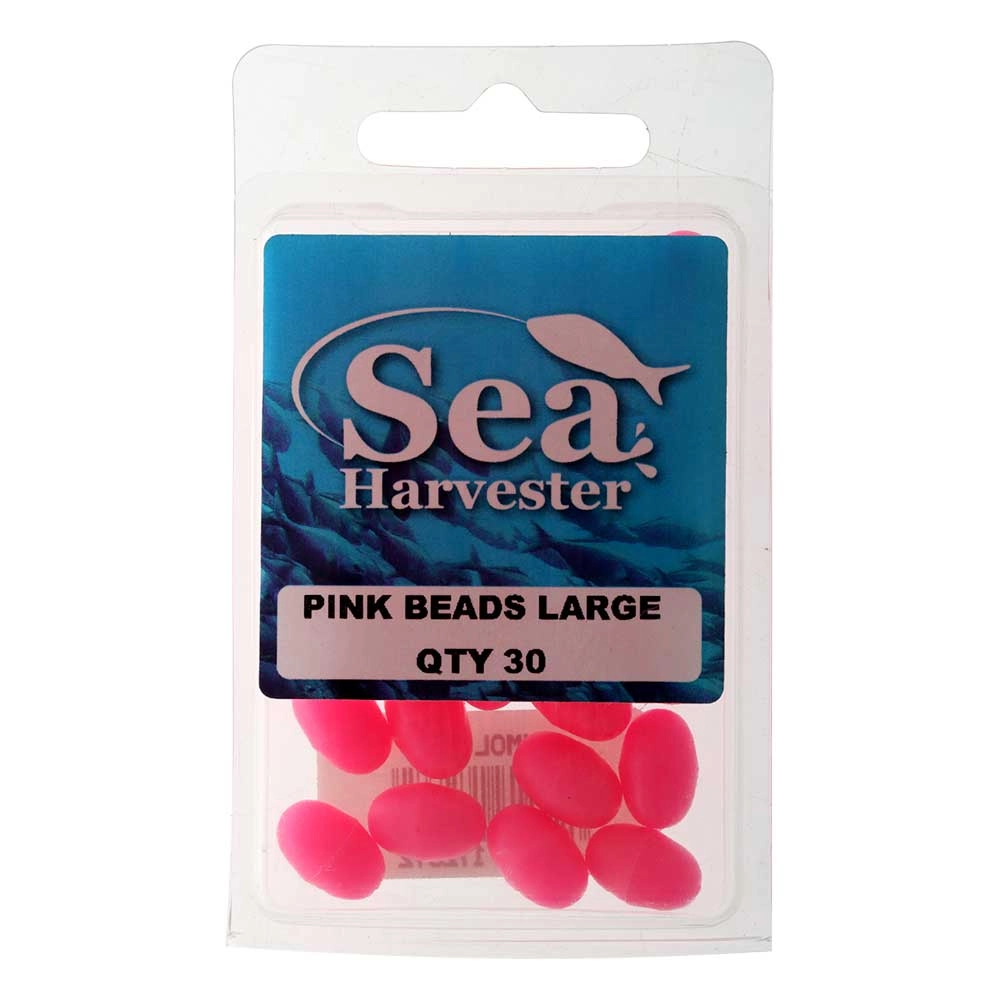 Sea Harvester Lumo Beads Bulk Pack Large Pink Qty 30 Sea Harvester Lumo Beads Bulk Pack Large Pink Qty 30