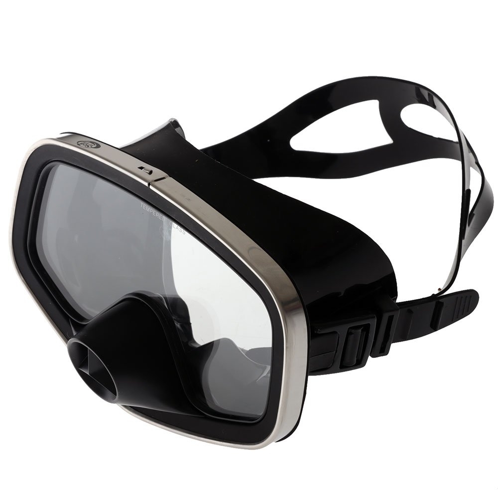 Sea Harvester M103 Pacifica Silicone Dive Mask and Snorkel Set Black