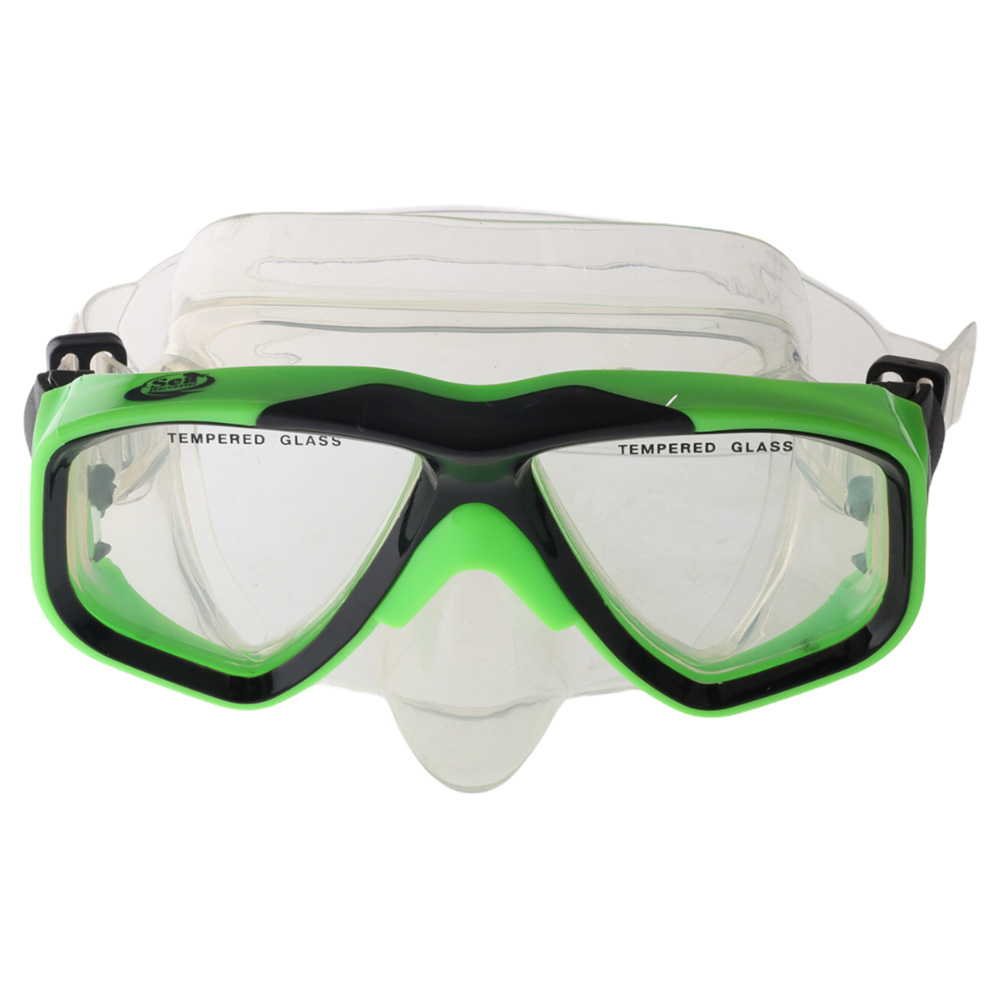 Sea Harvester M230 Adult Dive Mask Green