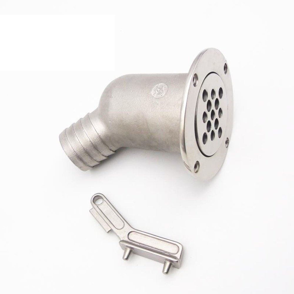 316 Stainless Steel Deck Drain Scupper 38mm