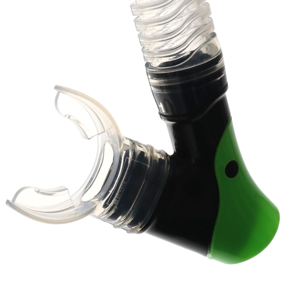 Sea Harvester Adult Silicone Dive Mask and Snorkel Set Lime Green