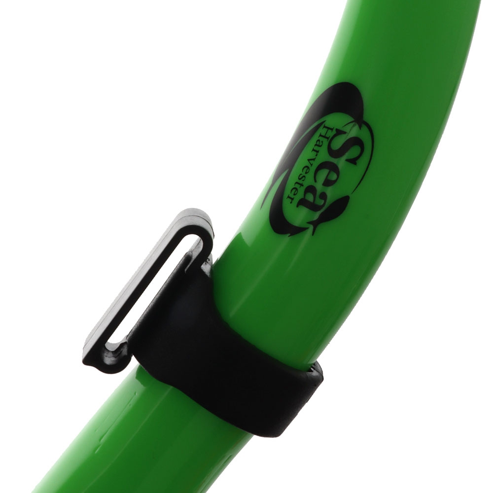 Sea Harvester Adult Silicone Dive Mask and Snorkel Set Lime Green