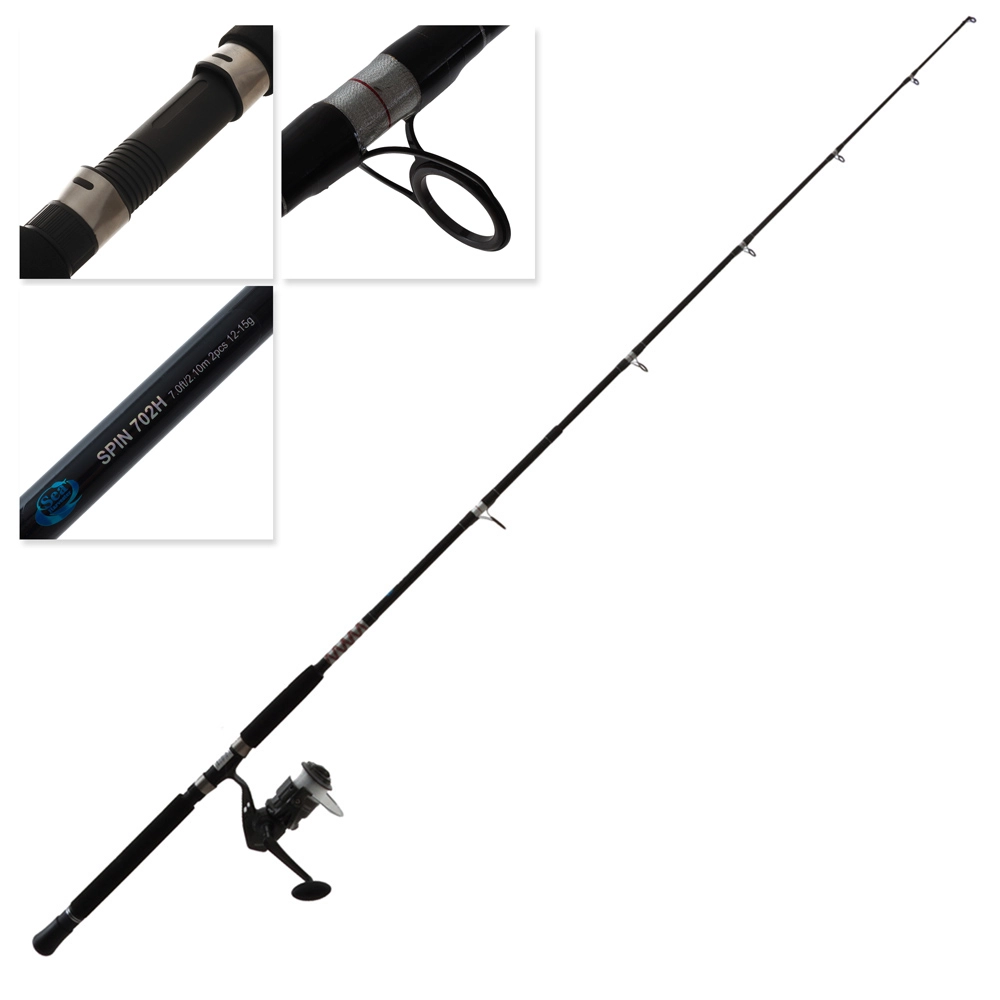 Sea Harvester MG 6500 Rod and Reel Combo 7ft 2pc Sea Harvester MG 6500 Rod and Reel Combo 7ft 2pc