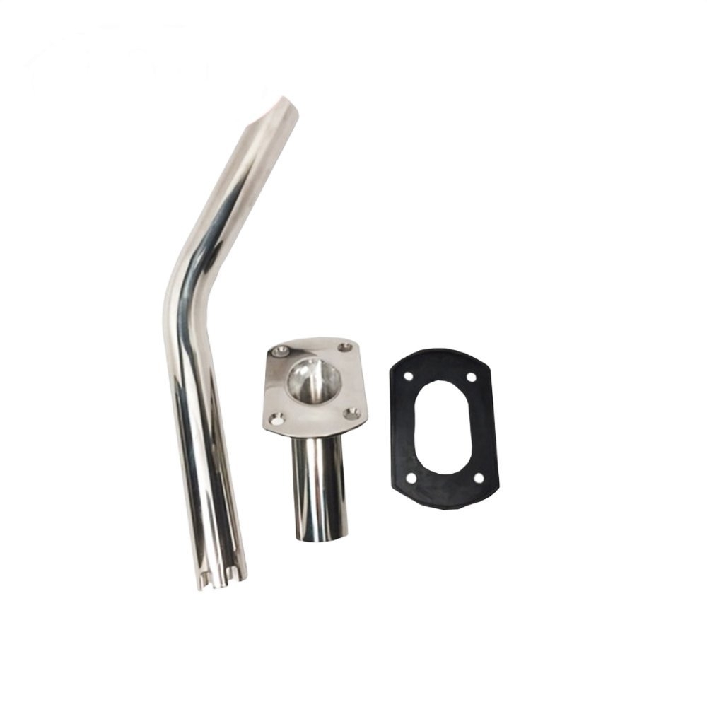 304 Stainless Steel Outrigger Rod Holder with Base