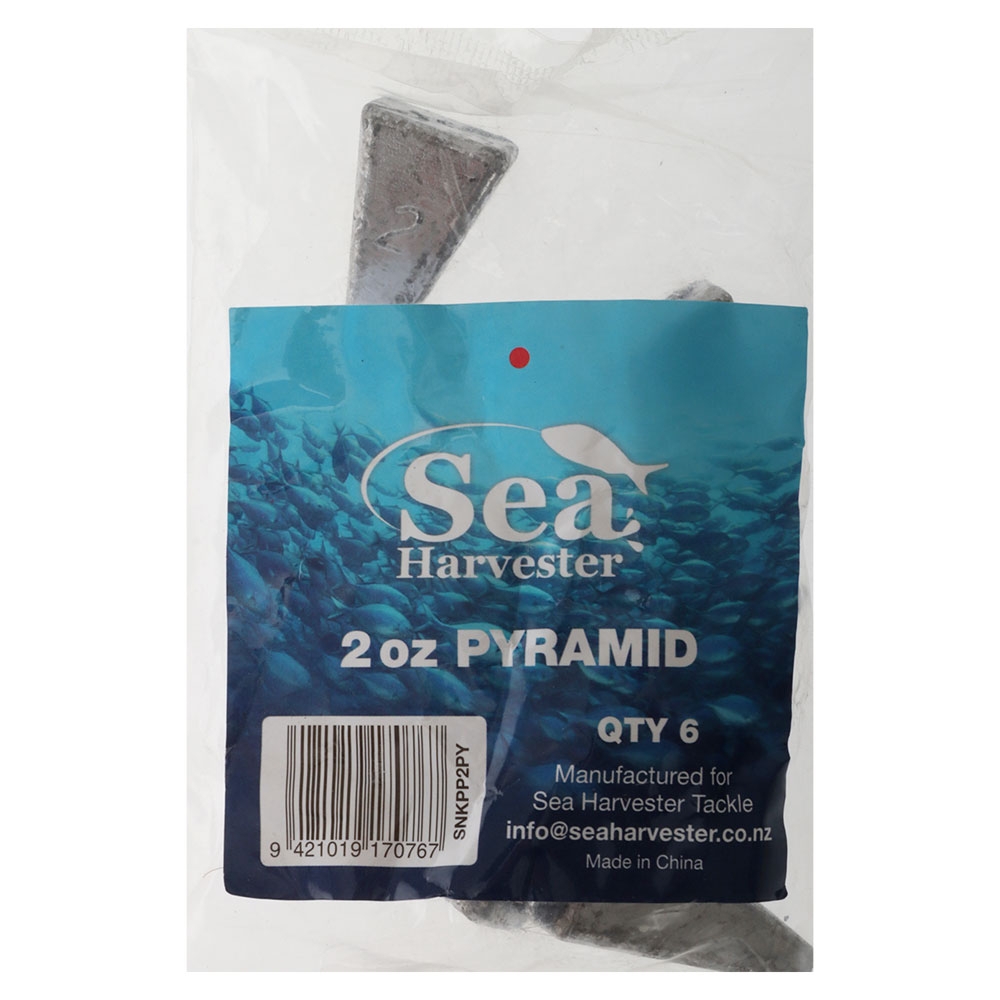 Sea Harvester Pyramid Sinkers