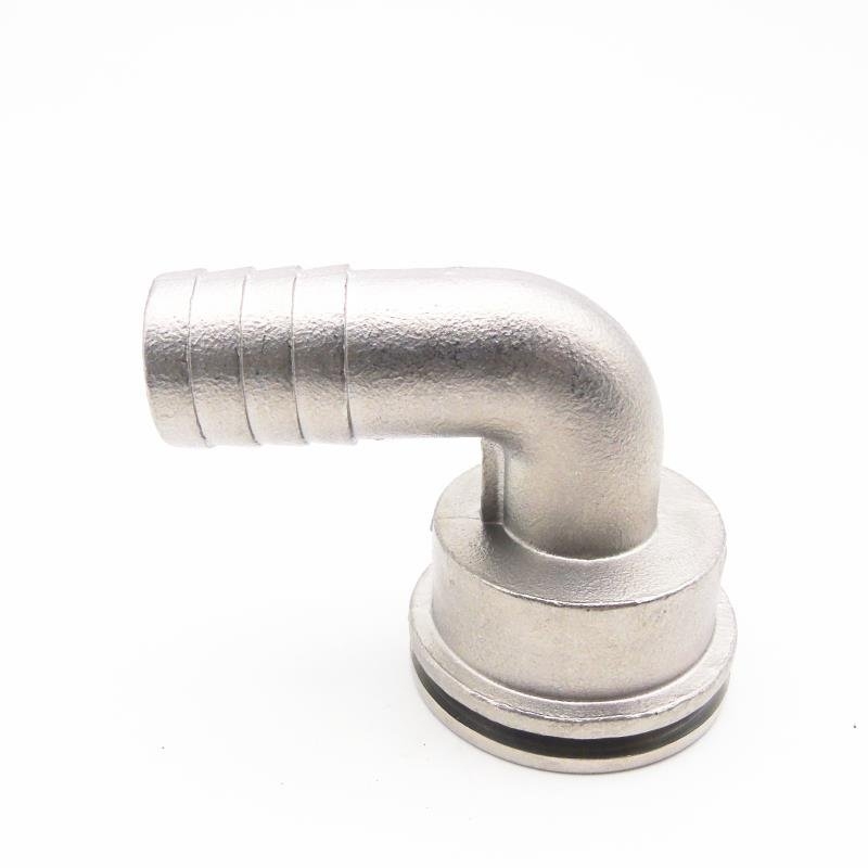 316 Stainless Steel 90deg Deck Drain 16mm