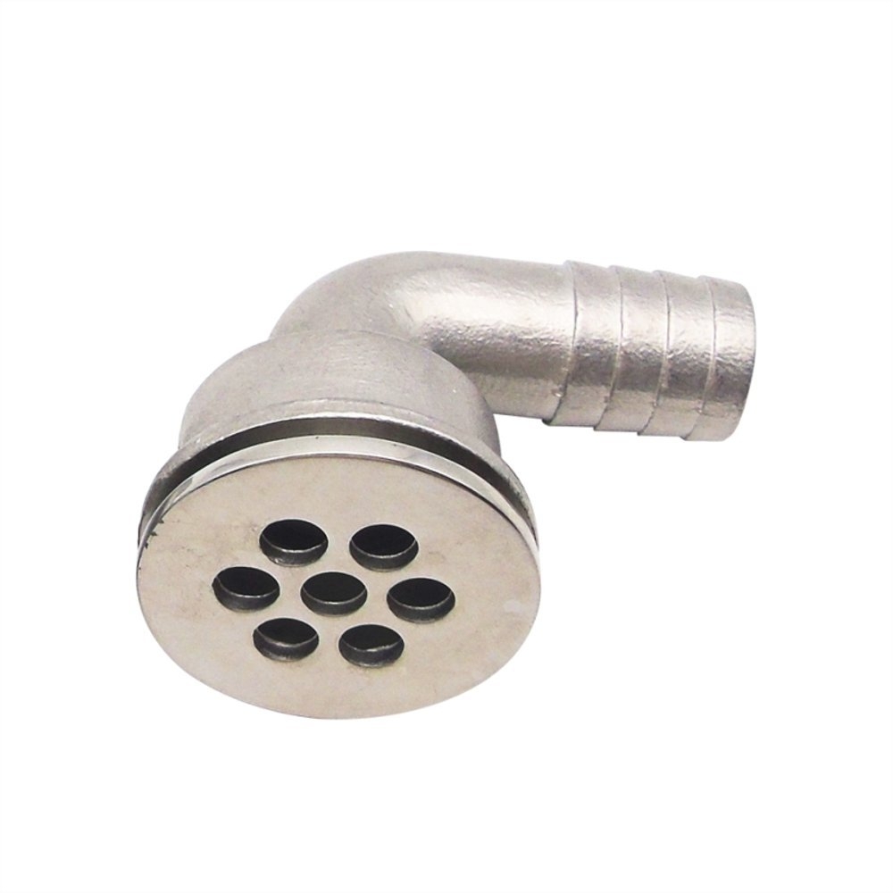 316 Stainless Steel 90deg Deck Drain 16mm