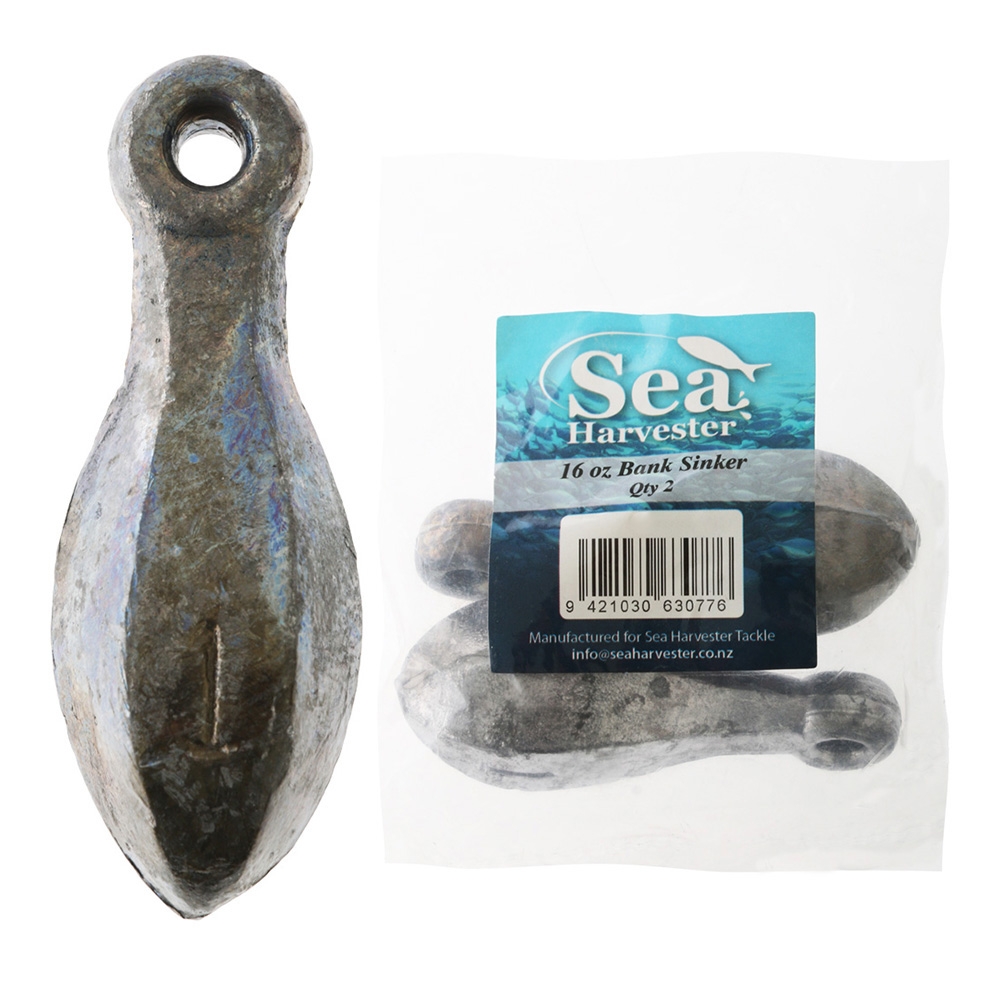 Sea Harvester Reef Sinkers Bulk Pack 6oz Qty 4