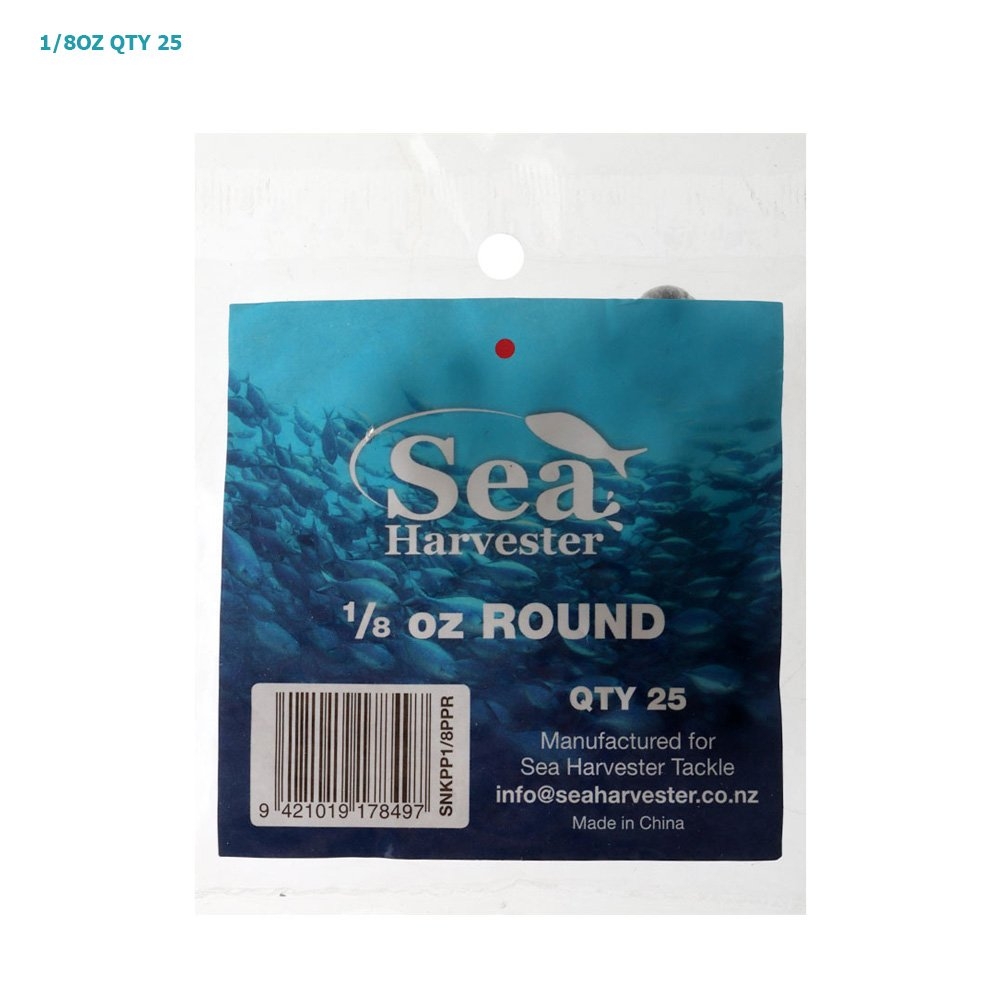 Sea Harvester Ball Sinkers