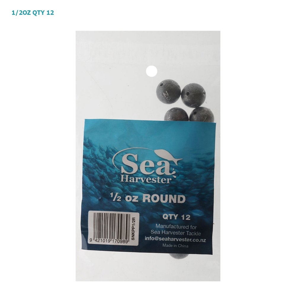 Sea Harvester Ball Sinkers
