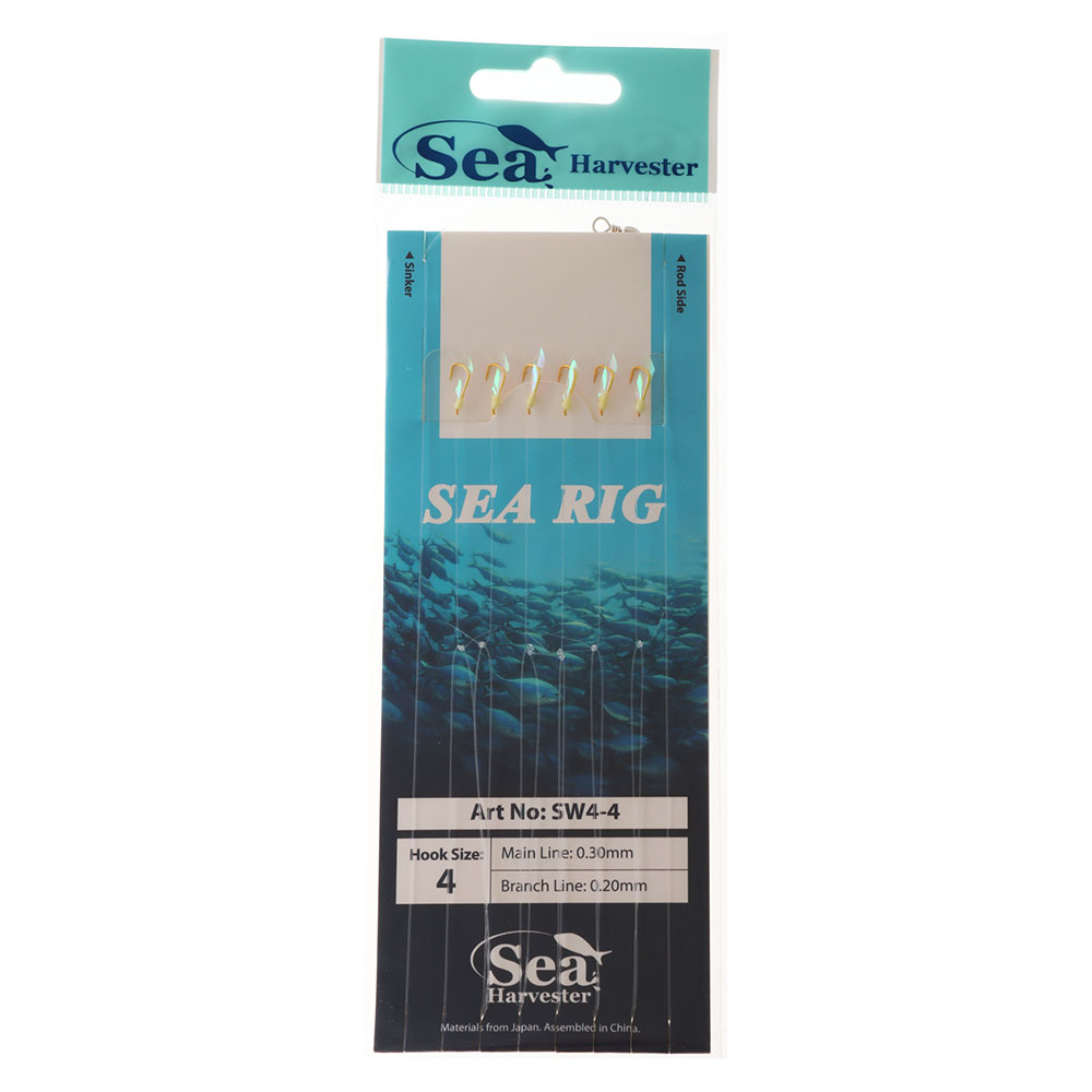Sea Harvester Sabiki Rig Size 4