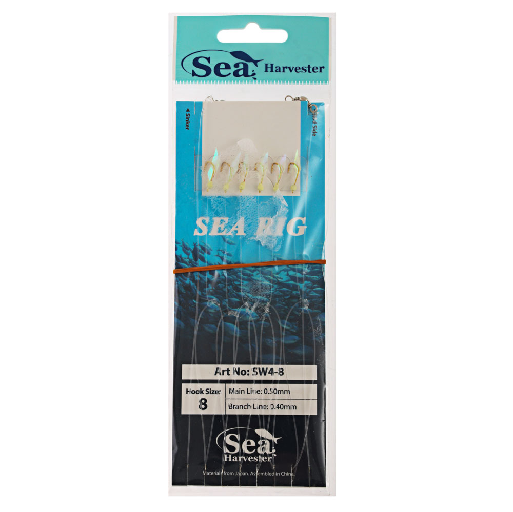 Sea Harvester Sabiki Rig Size 8