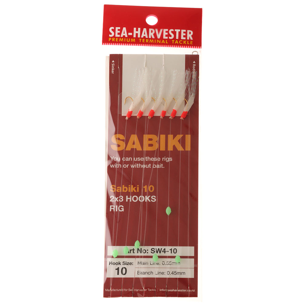 Sea Harvester Sabiki Rig Twin Pack Size 10
