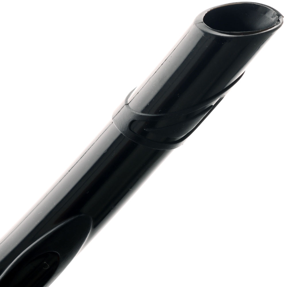 Sea Harvester Travel Silicone Spearfishing Dive Snorkel Black