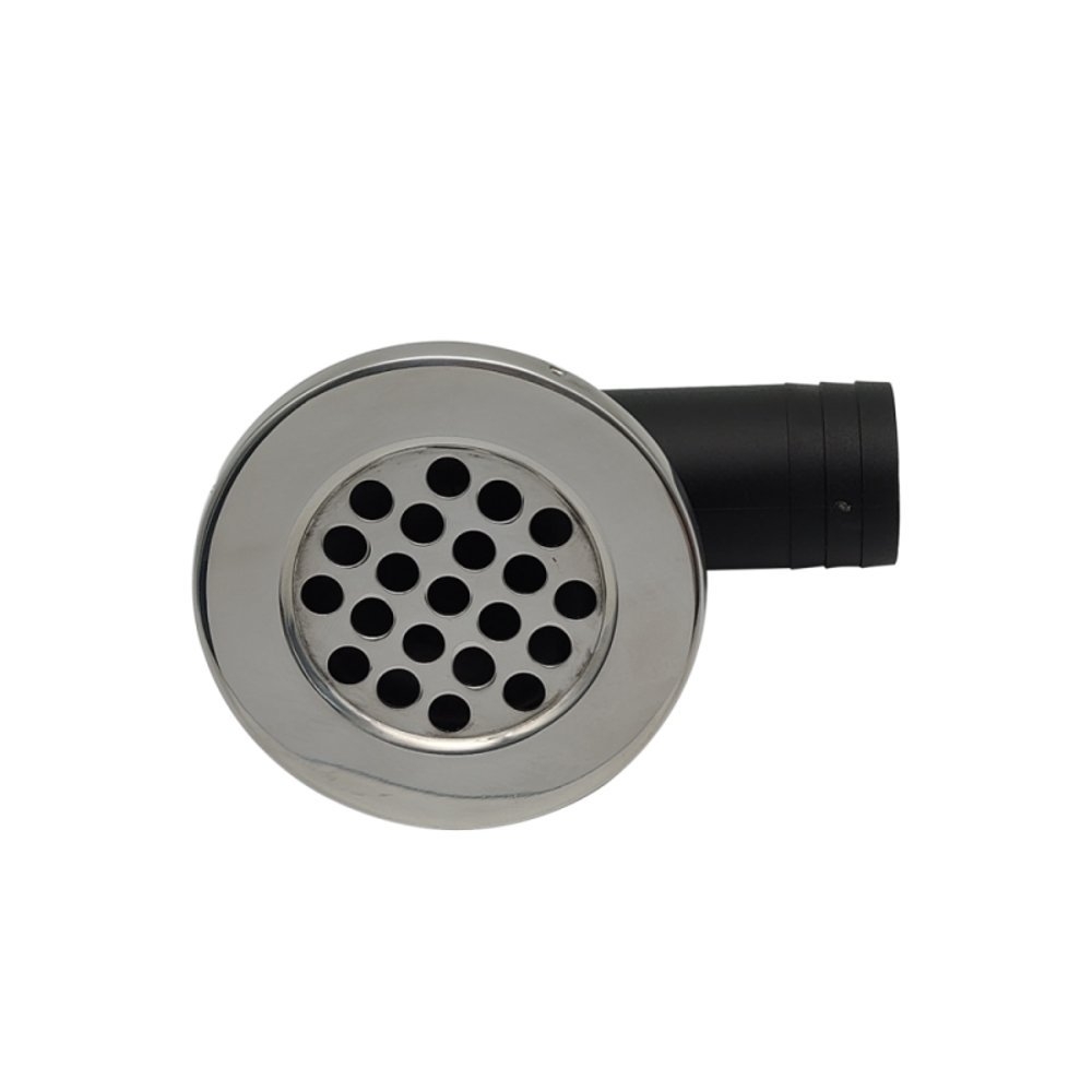 316 Stainless Steel 90deg Deck Drain 38mm