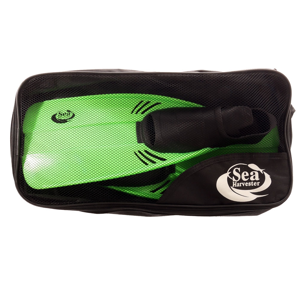 Sea Harvester Kids Snorkelling Dive Fins US9-11 15-18cm Age 3-5 Green