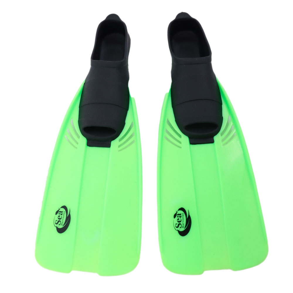 Sea Harvester Adult Snorkeling Fins Green Small US3-5