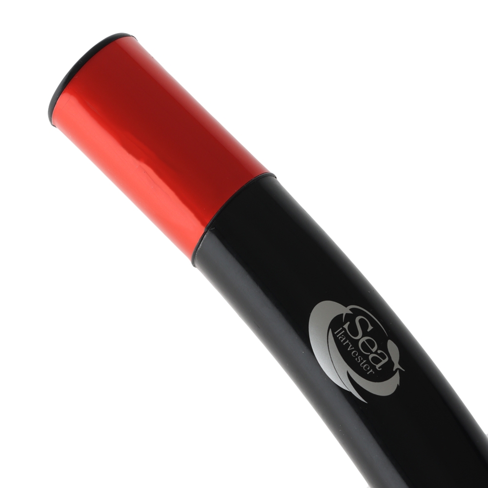 Sea Harvester Silicone Semi Flex Dive Snorkel Black