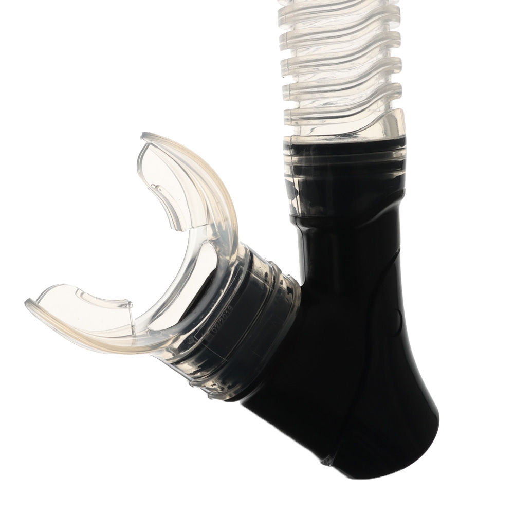 Sea Harvester Silicone Dive Snorkel Black