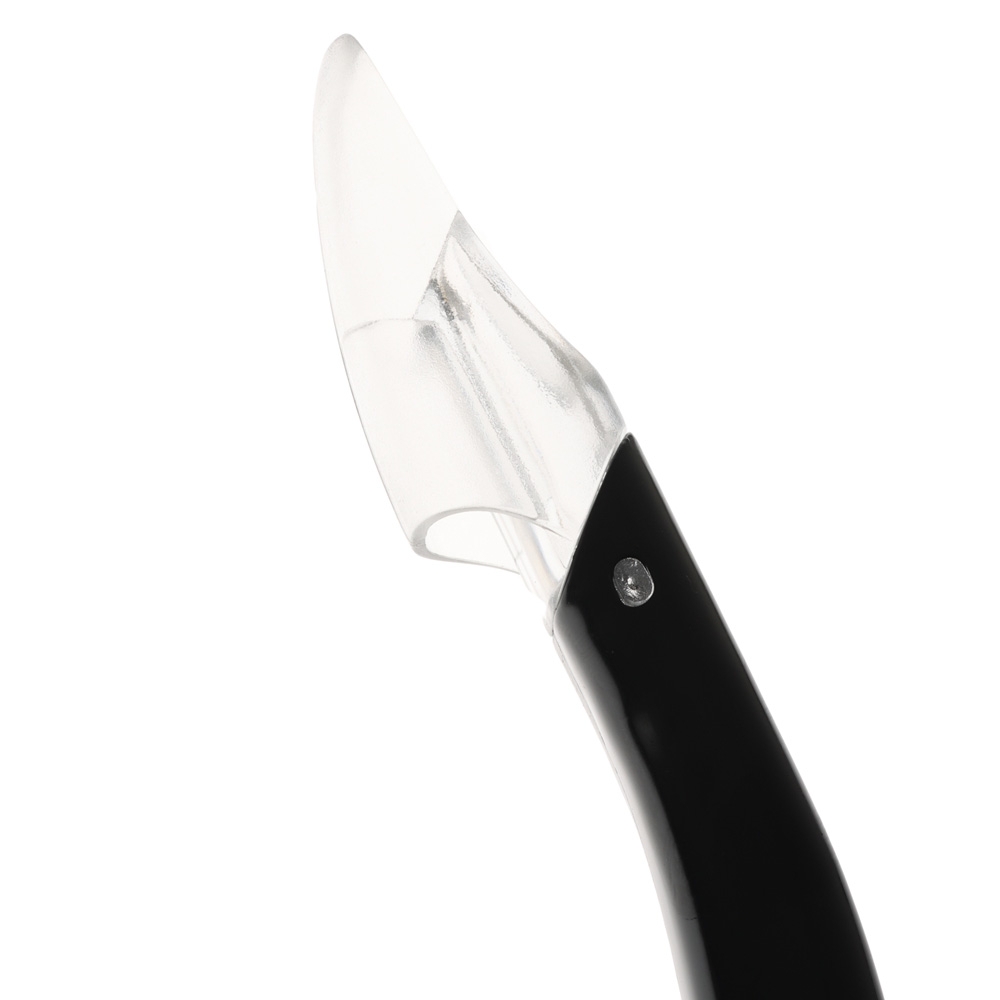 Sea Harvester Silicone Dive Snorkel Black