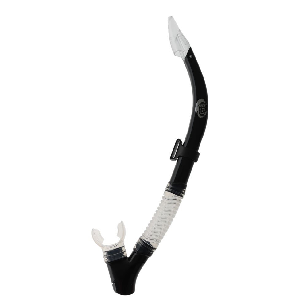 Sea Harvester M103 Pacifica Silicone Dive Mask and Snorkel Set Black