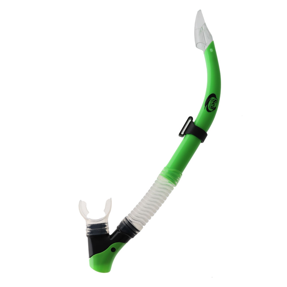 Sea Harvester Silicone Dive Snorkel Green