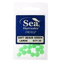 Sea Harvester Soft Beads Bulk Pack Green Large Qty 20 Thumbnail Sea Harvester Soft Beads Bulk Pack Green Large Qty 20