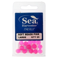 Sea Harvester Soft Beads Bulk Pack Pink Large Qty 25 Thumbnail Sea Harvester Soft Beads Bulk Pack Pink Large Qty 25