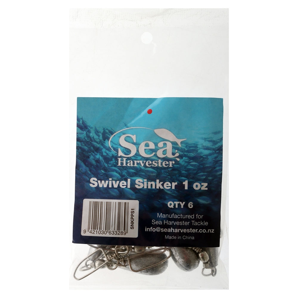 Sea Harvester Swivel Sinkers