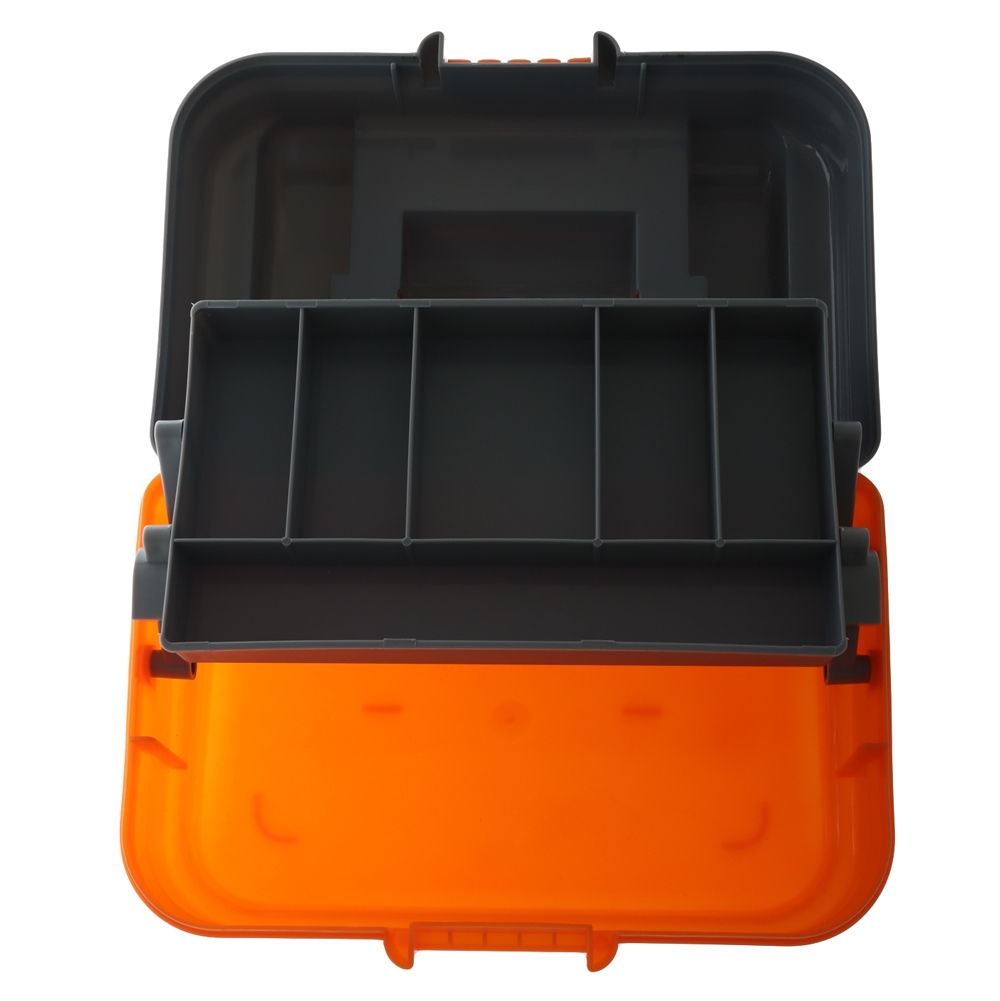 Sea Harvester 1-Tray Tackle Box Grey/Orange