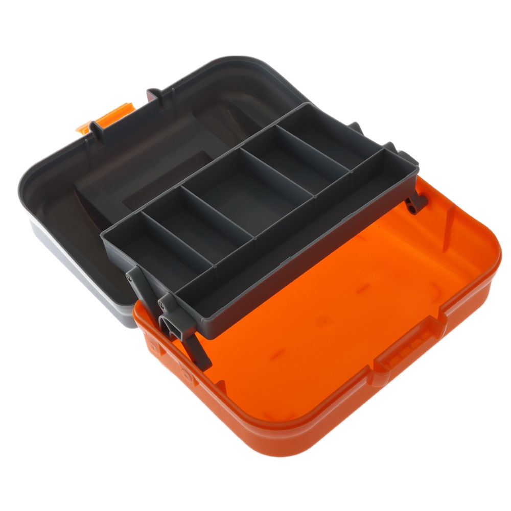 Sea Harvester 1-Tray Tackle Box Grey/Orange