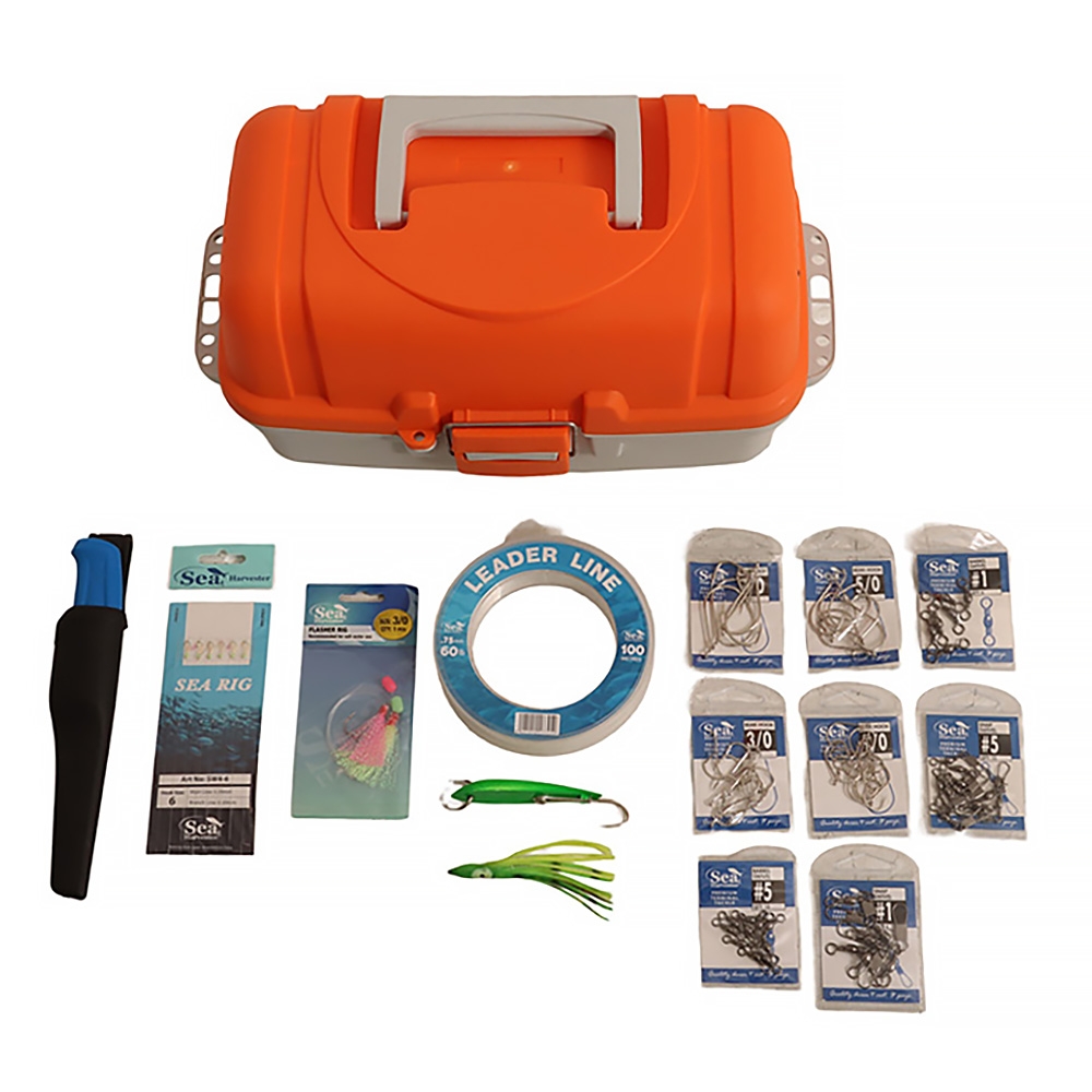 Sea Harvester Deluxe Tackle Box Two Tray